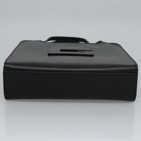 GUCCI Hand Bag Leather Black Auth BA756 - Picture 9 of 16